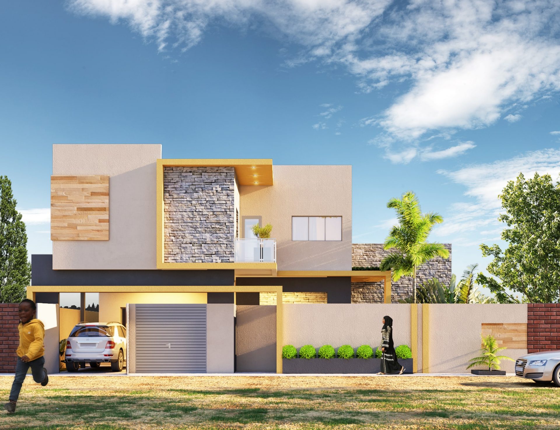 Duplex L — Maison d'habitation à Ouagadougou, Burkina Faso | Dream Studio
