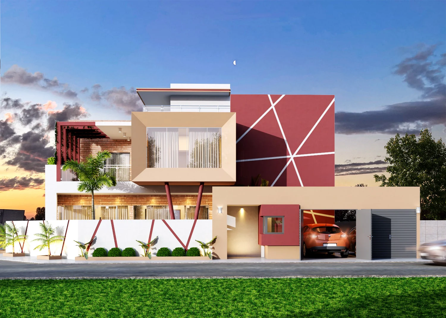 Duplex NE1 — Maison d'habitation à Ouagadougou, Burkina Faso | Dream Studio