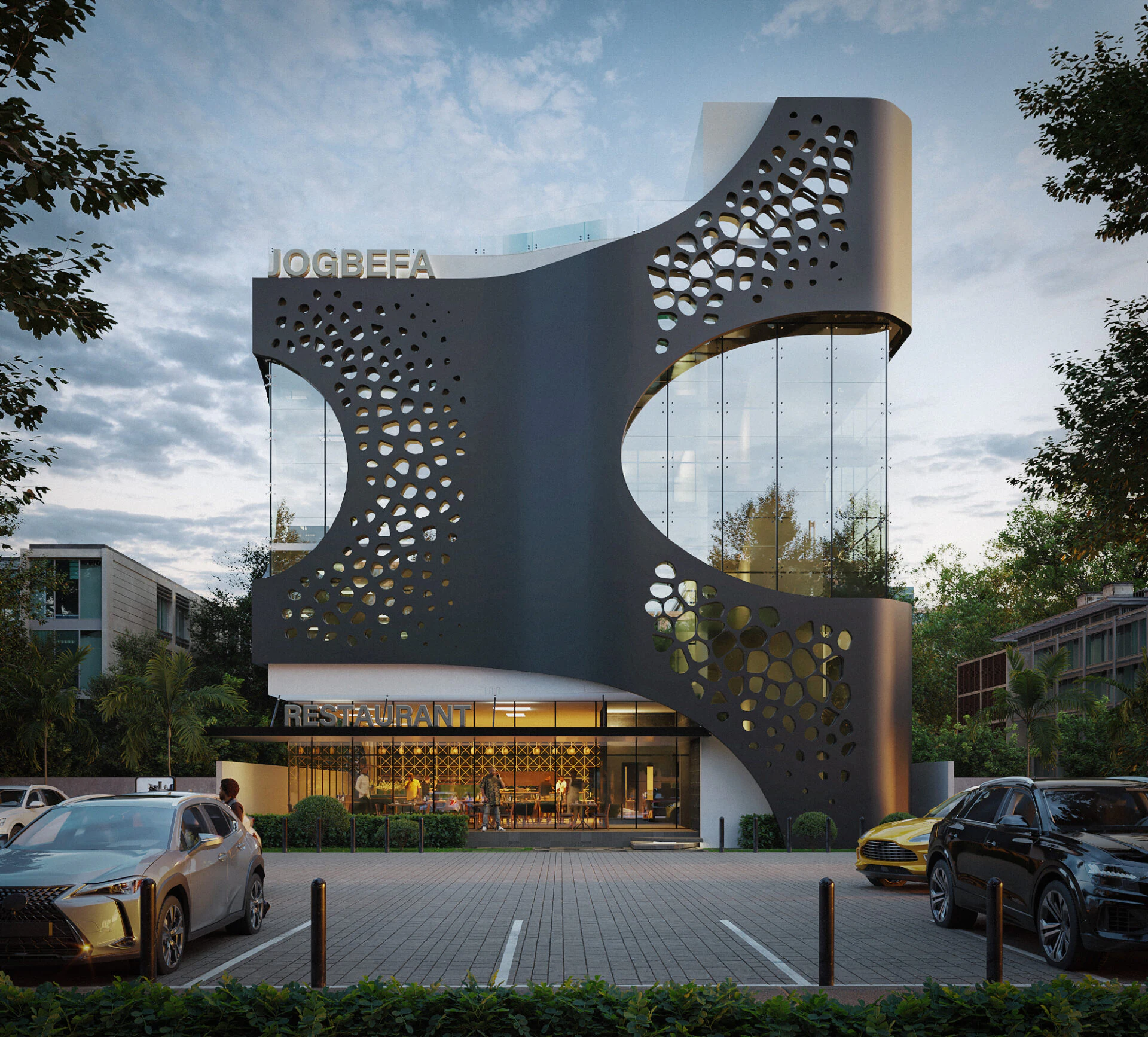 Complexe de divertissement Jogbefa — Équipement culturel & loisirs à Ouagadougou, Burkina Faso | Dream Studio