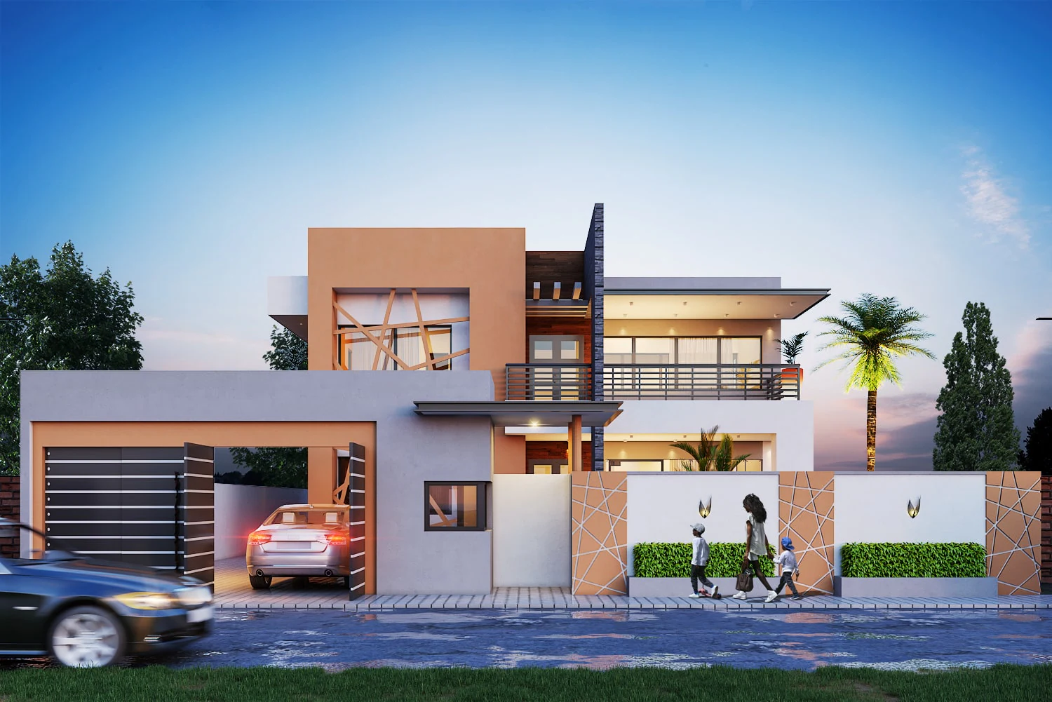 Duplex Couli1 — Maison d'habitation à Ouagadougou, Burkina Faso | Dream Studio