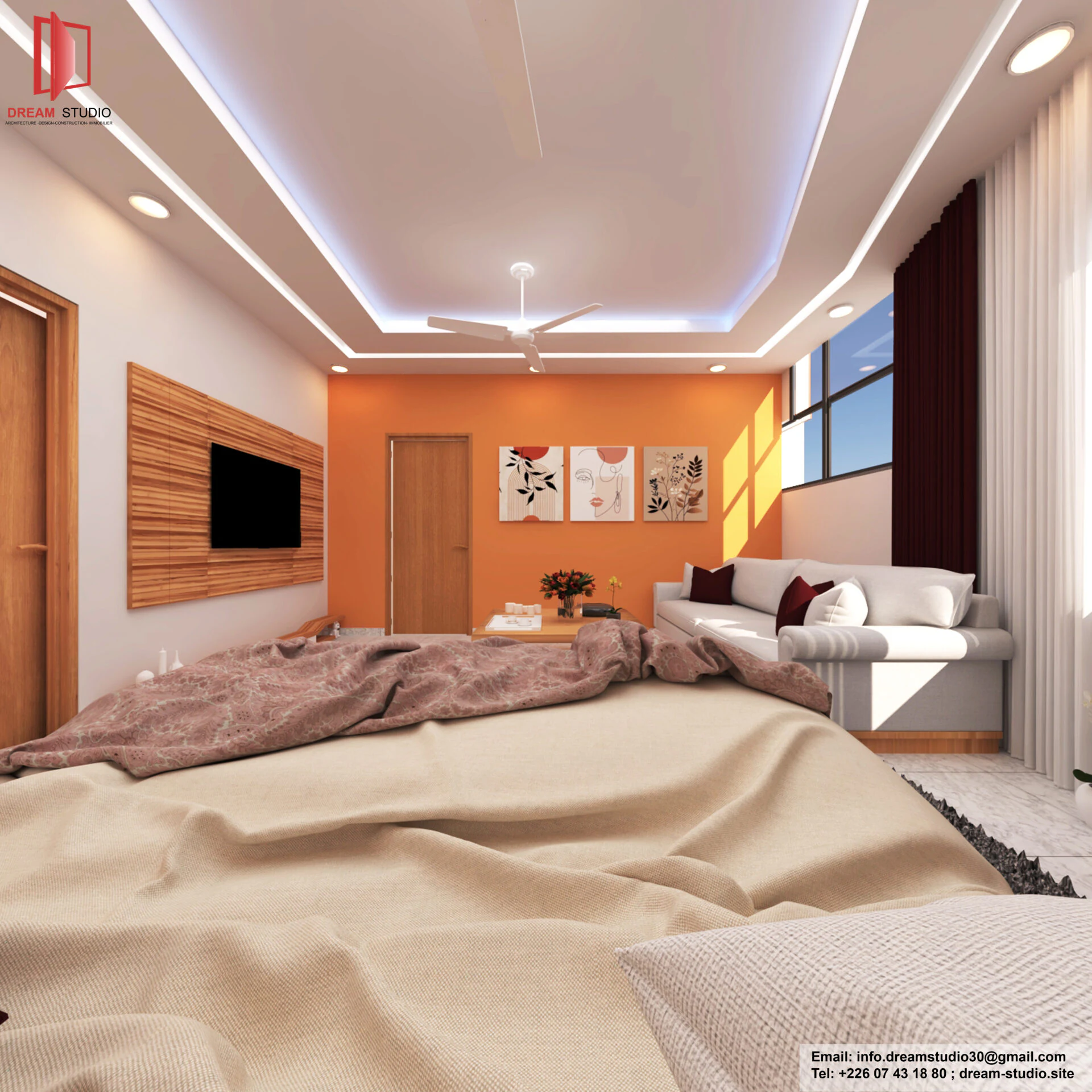 Duplex Couli2 — Maison d'habitation à Ouagadougou, Burkina Faso | Dream Studio
