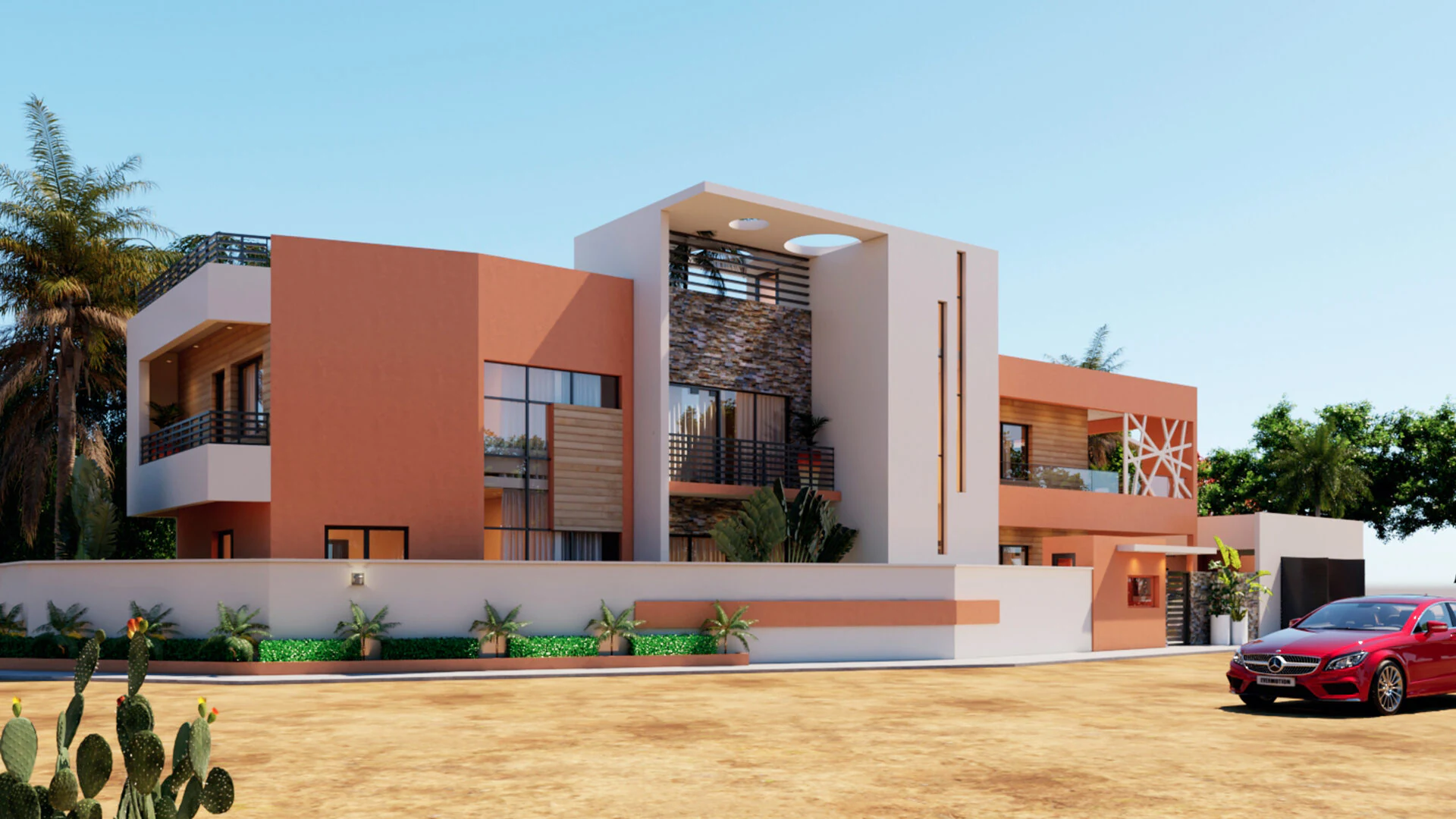 Duplex Couli2 — Maison d'habitation à Ouagadougou, Burkina Faso | Dream Studio