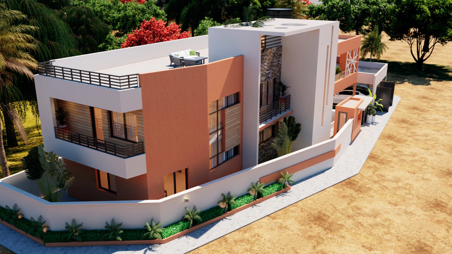 Duplex Couli2 — Maison d'habitation à Ouagadougou, Burkina Faso | Dream Studio