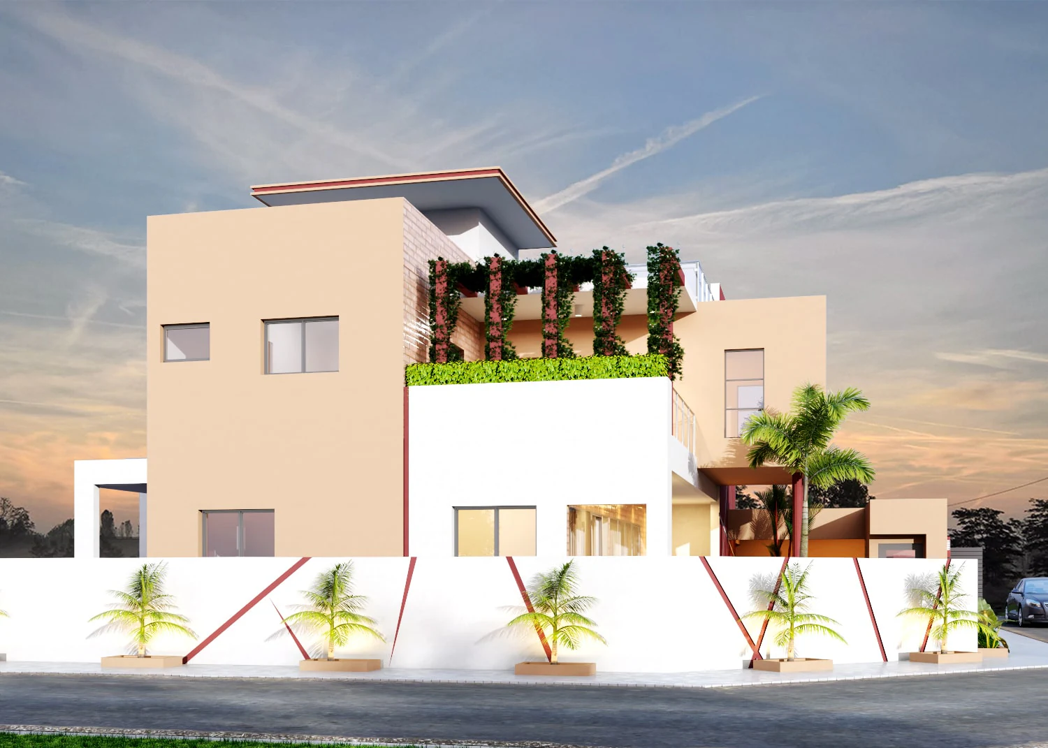 Duplex NE1 — Maison d'habitation à Ouagadougou, Burkina Faso | Dream Studio