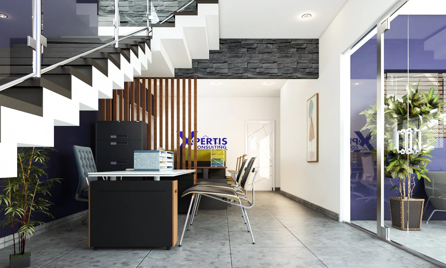 Siège Xpertis Consulting — Bureaux à Ouagadougou, Burkina Faso | Dream Studio