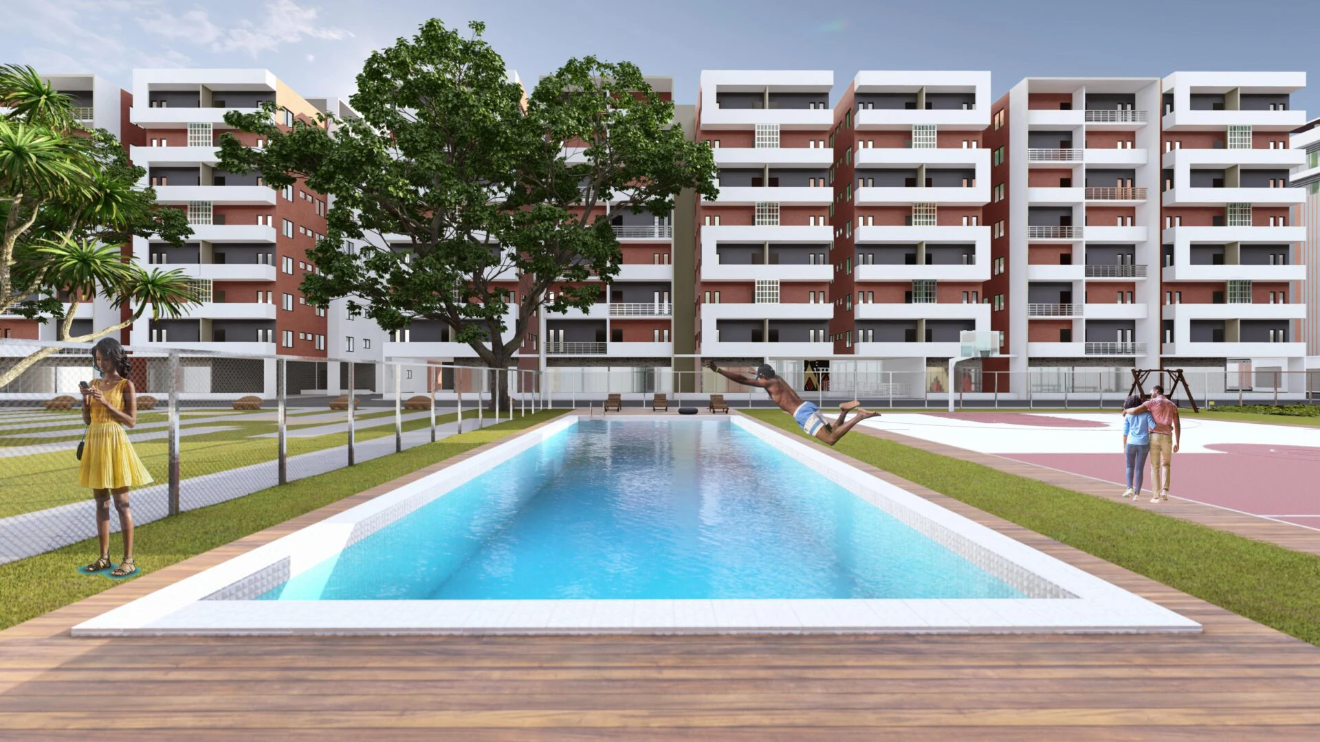 Village Nimba — Projet immobilier (résidence / lotissement) à Conakry, Guinée | Dream Studio