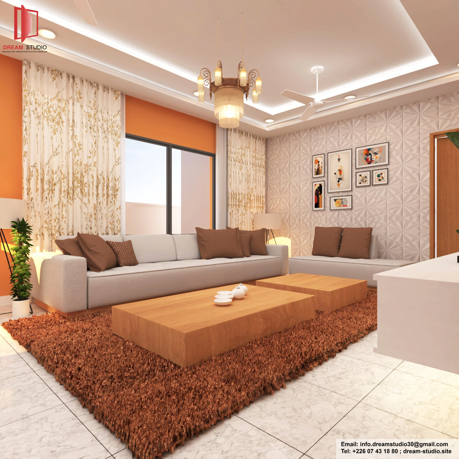 Duplex Couli2 — Maison d'habitation à Ouagadougou, Burkina Faso | Dream Studio