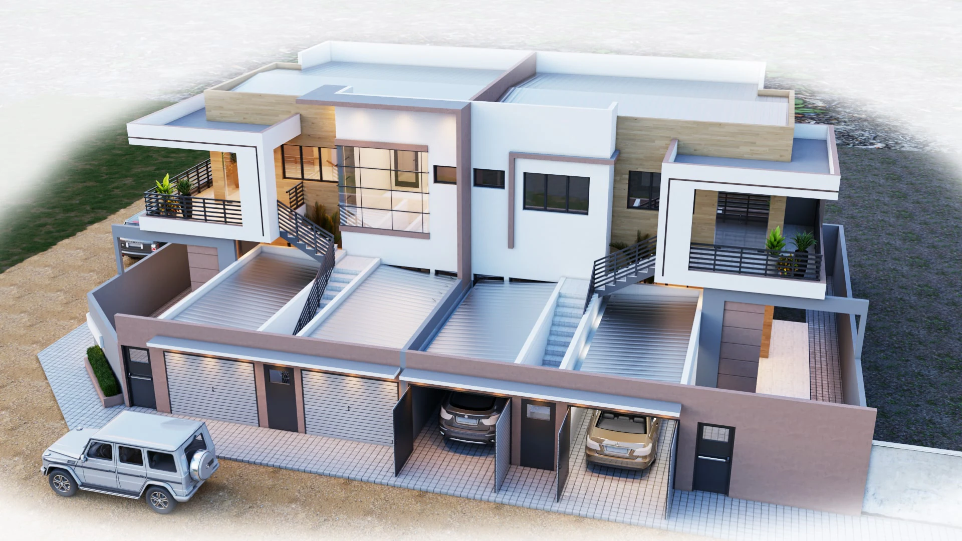 Duplex Na — Maison d'habitation à Ouagadougou, Burkina Faso | Dream Studio