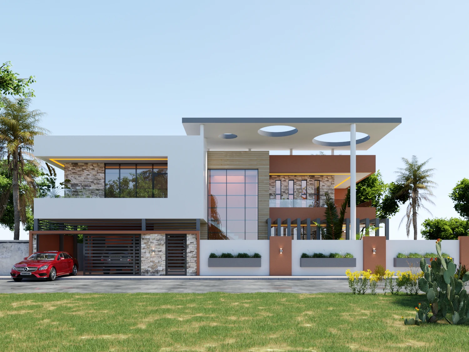 Résidence Sa — Maison d'habitation à Ouagadougou, Burkina Faso | Dream Studio