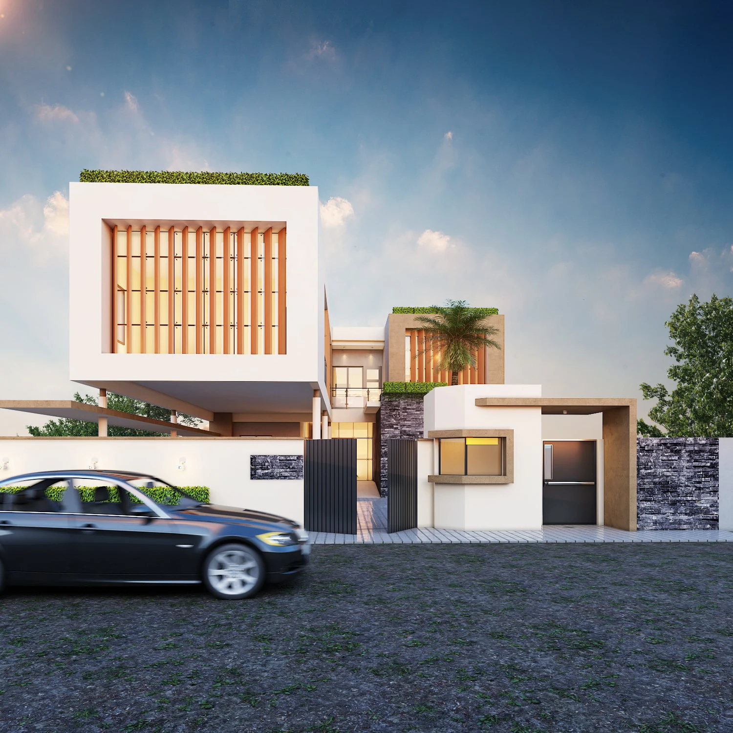 Immeuble Oueder — Bureaux à Ouagadougou, Burkina Faso | Dream Studio