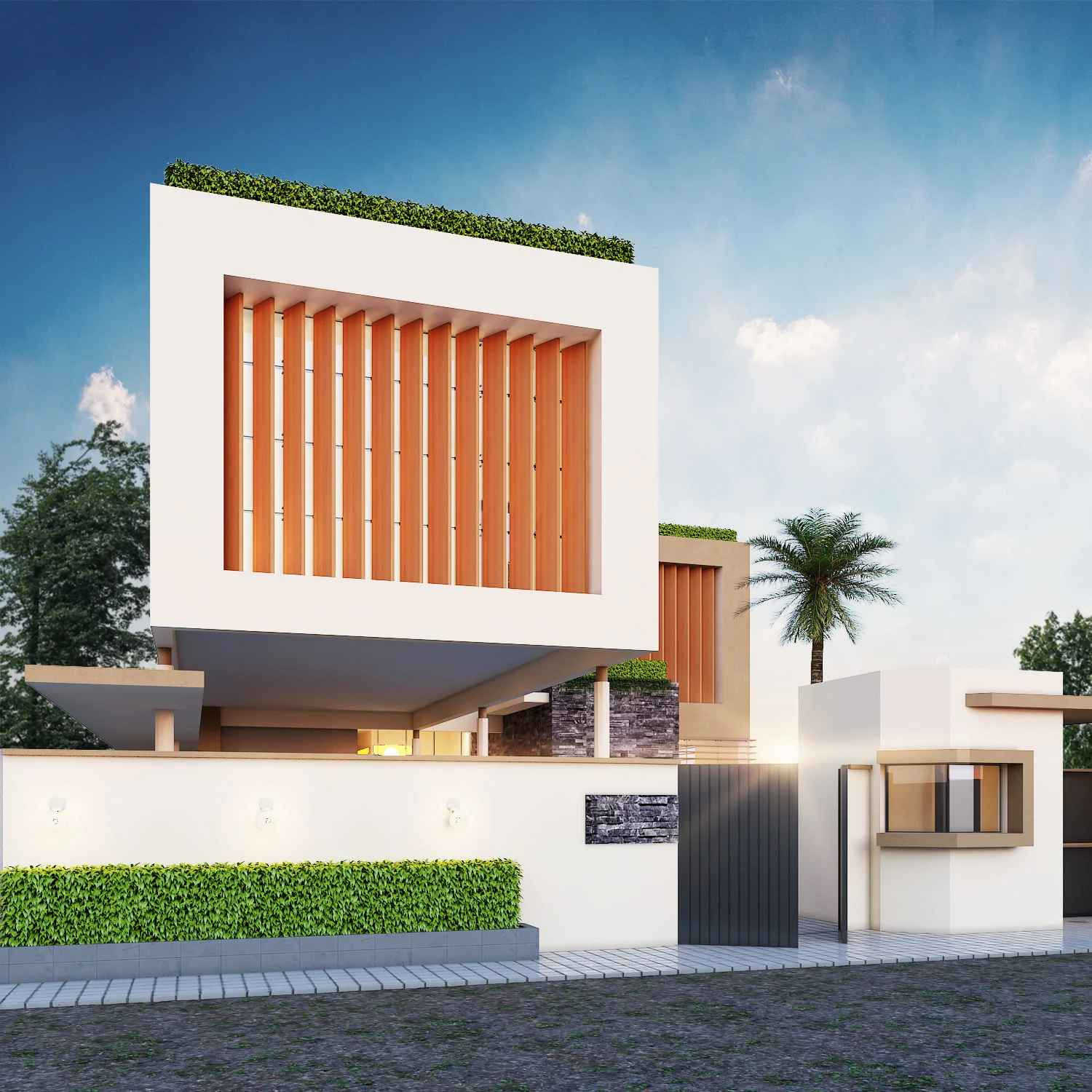 Immeuble Oueder — Bureaux à Ouagadougou, Burkina Faso | Dream Studio